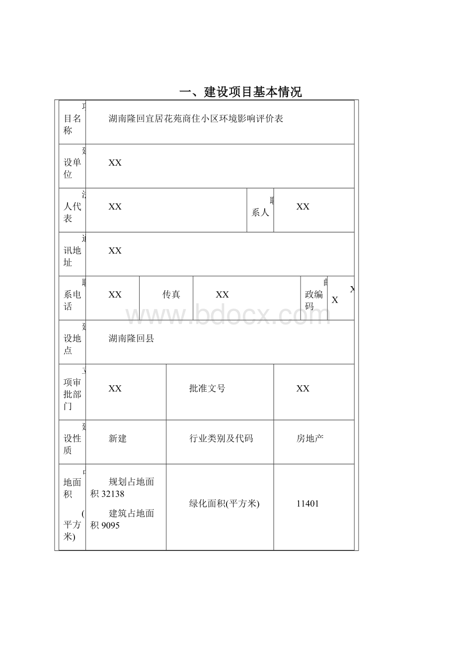 隆回县宜居花苑商住小区环境影响评价表定稿.docx_第3页