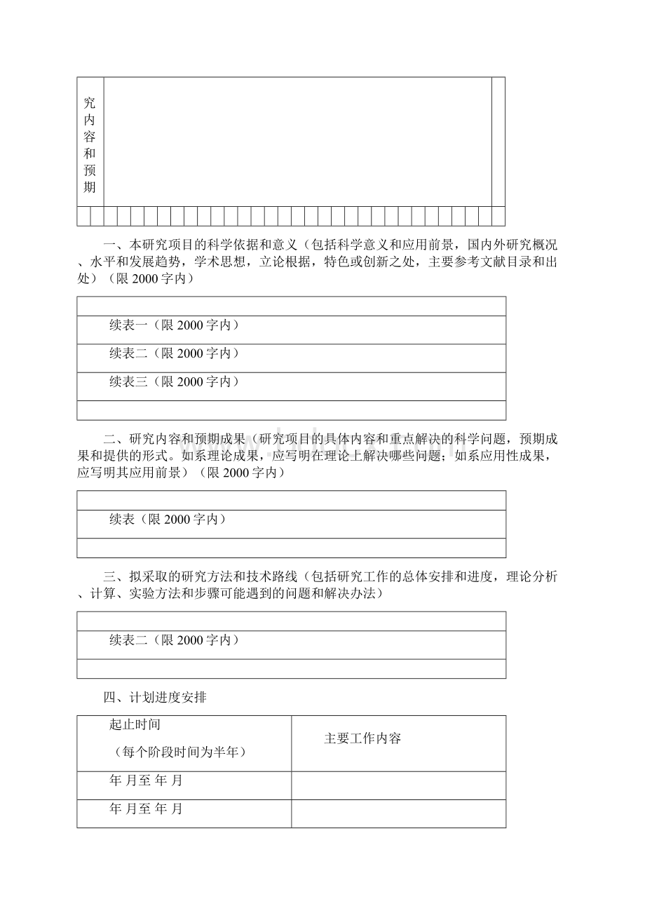 福建省自然科学基金项目申请书格式.docx_第3页