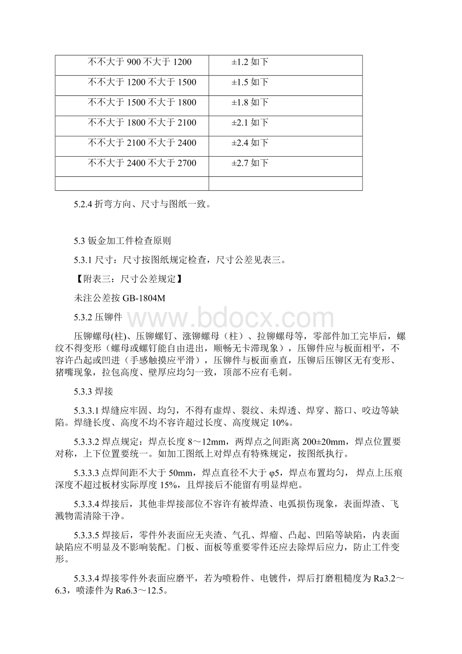 钣金加工通用检验标准样本.docx_第3页