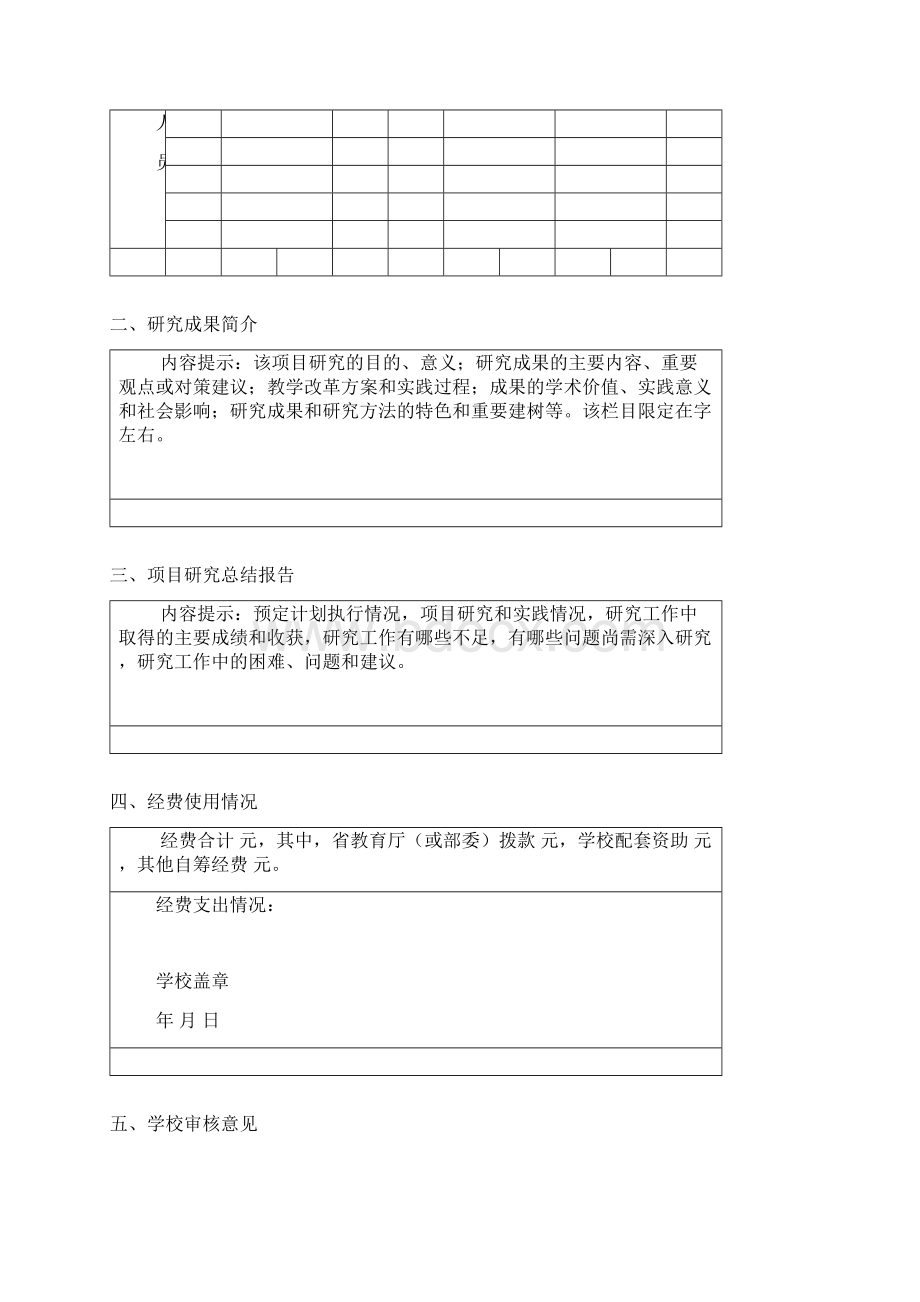 湖南省普通高等学校教学改革研究项目.docx_第2页