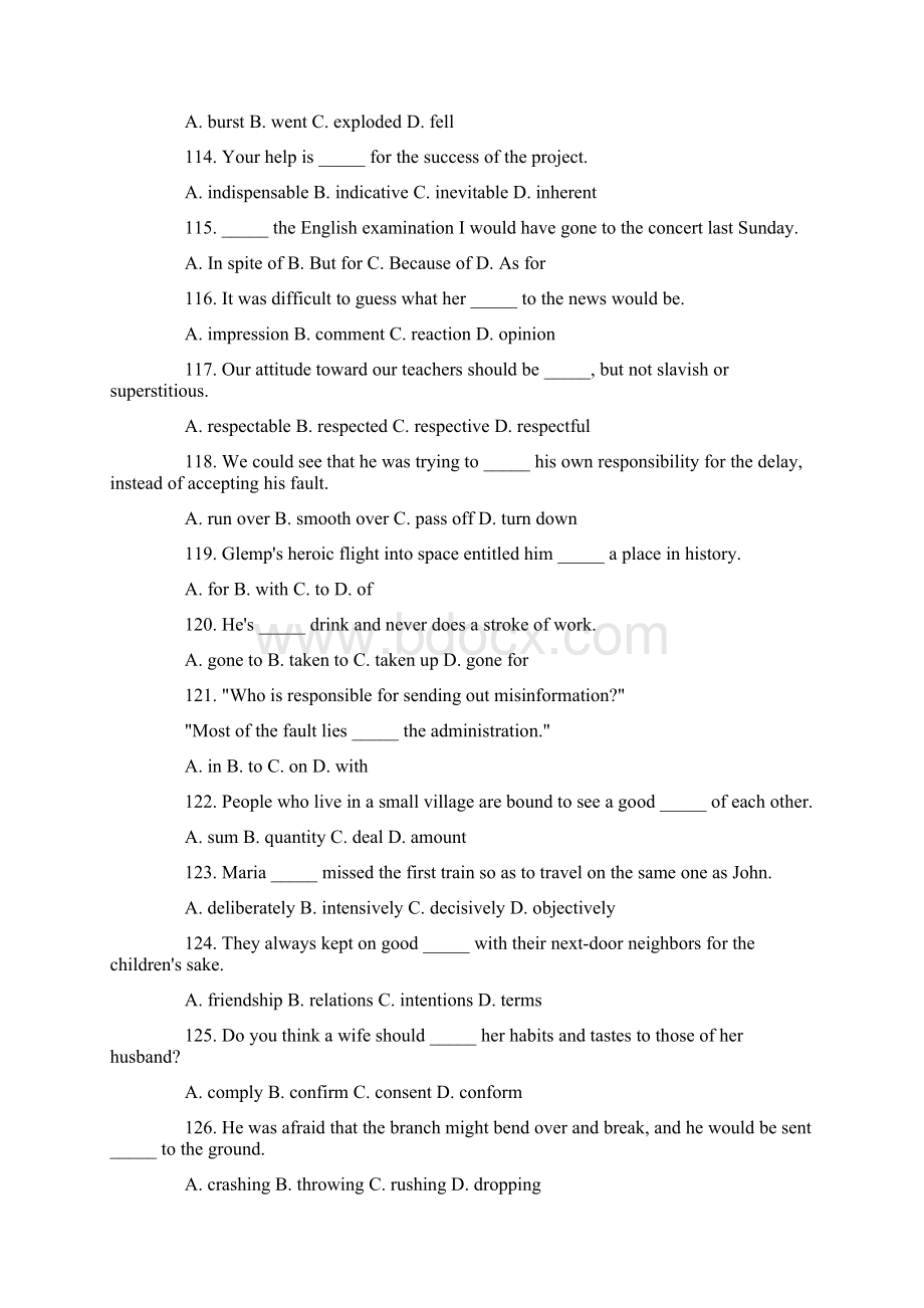 高考英语多项选择题专题讲练经典400题2.docx_第2页