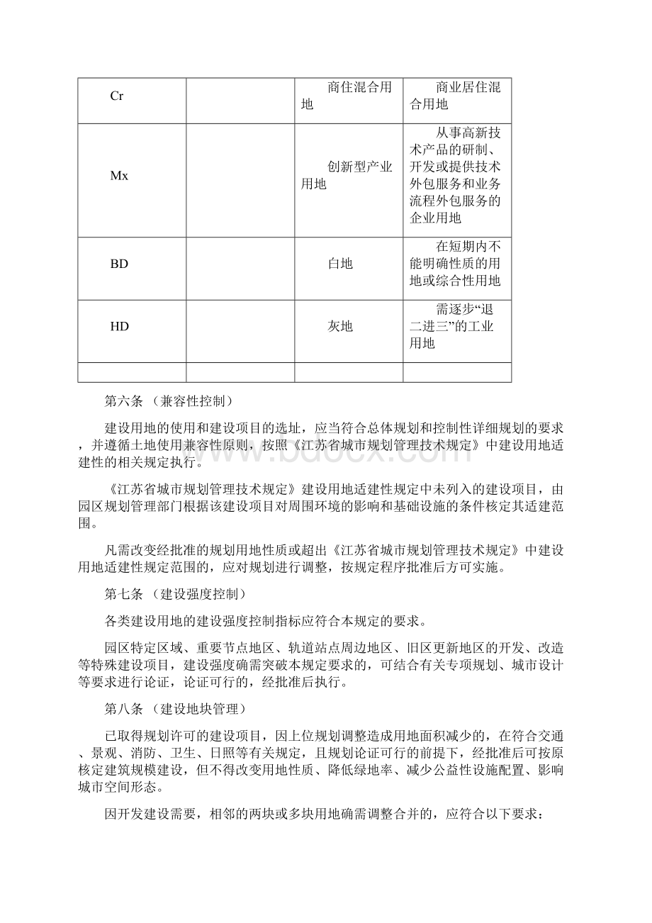 苏州工业园区城市规划管理技术规定修订稿.docx_第3页