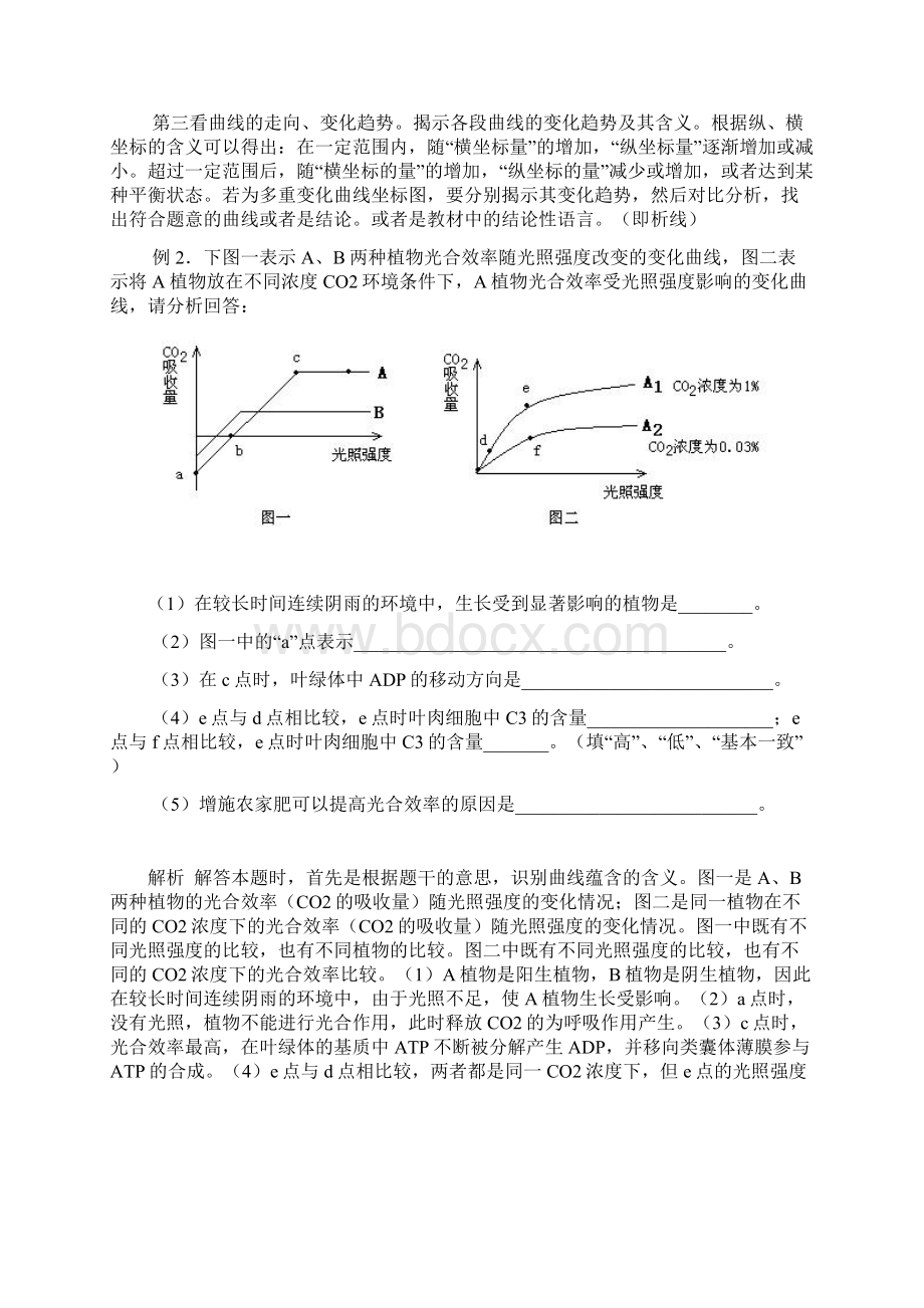 高考生物图表题类型及解题方法归纳.docx_第3页