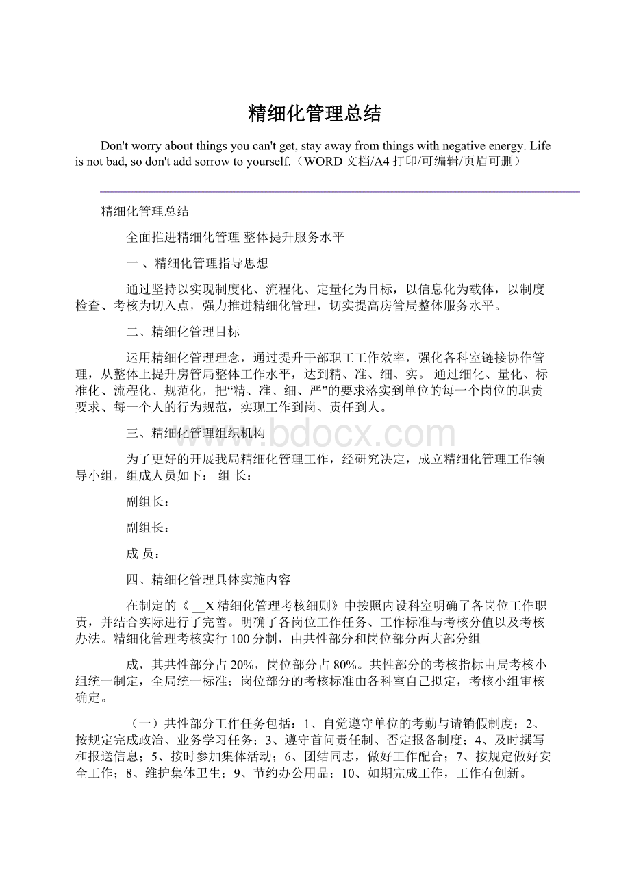 精细化管理总结.docx