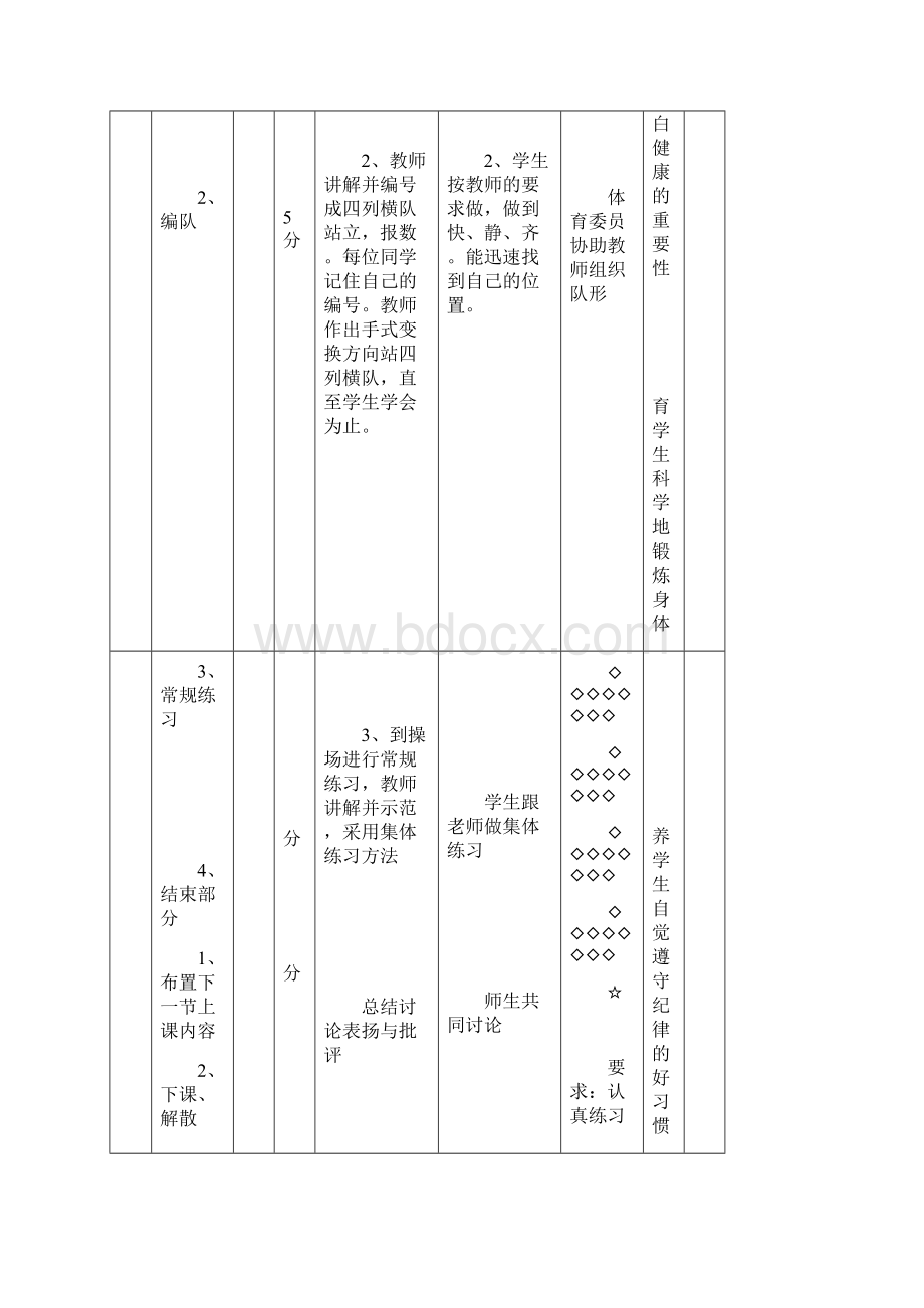 一年级下册体育课教案.docx_第2页