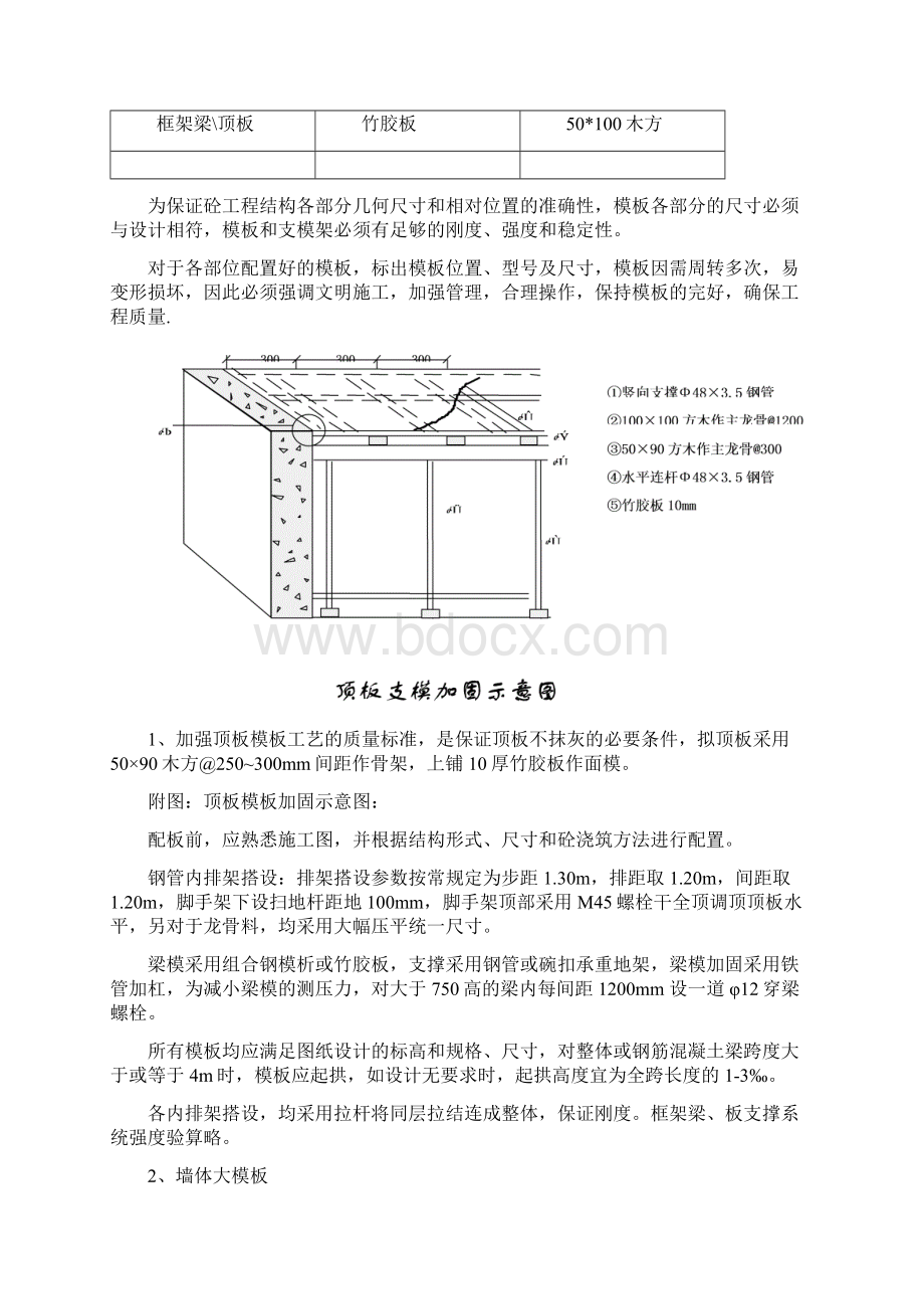 高层钢模板方案Word文档下载推荐.docx_第2页