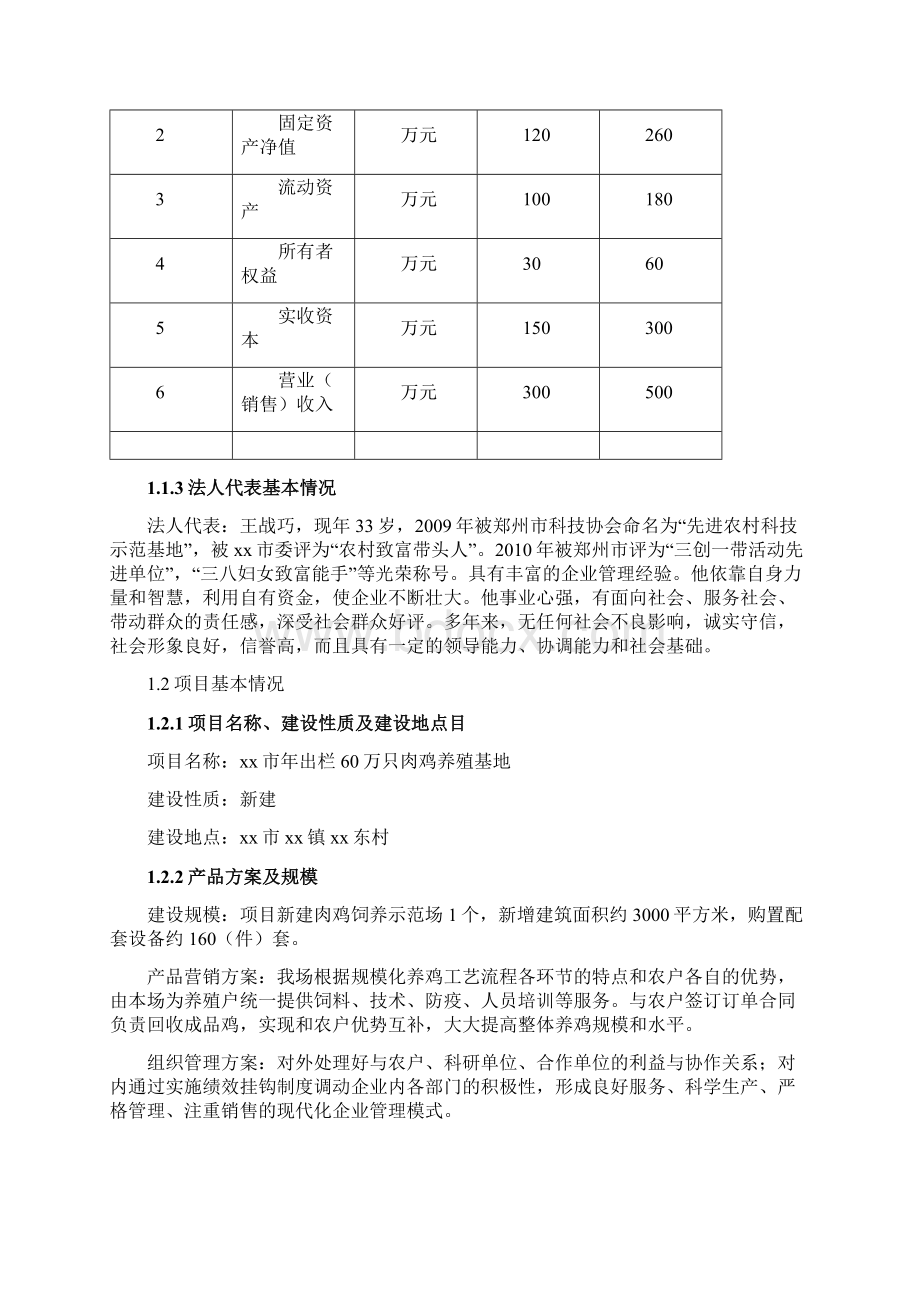 肉鸡养殖基地建设项目可研报告实施方案.docx_第2页