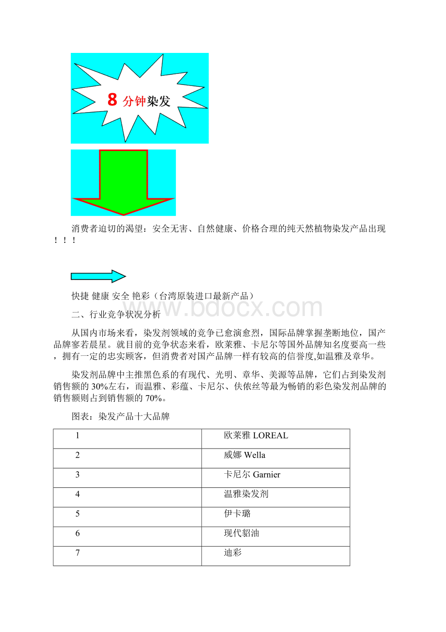 XX品牌艳彩染发产品上市推广营销策划方案Word文件下载.docx_第3页