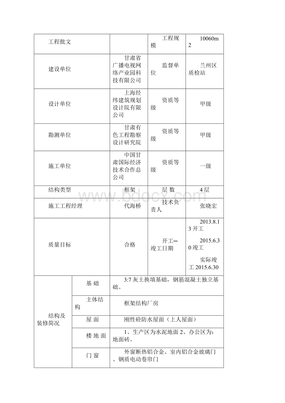 工程监理预验收报告.docx_第2页