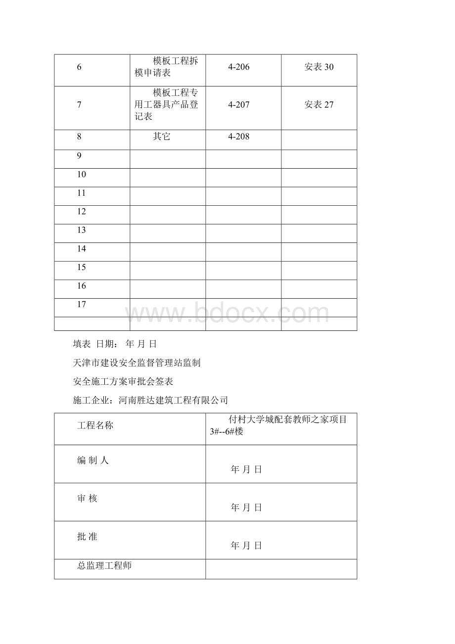 天津安全资料四卷模板范本doc1.docx_第2页