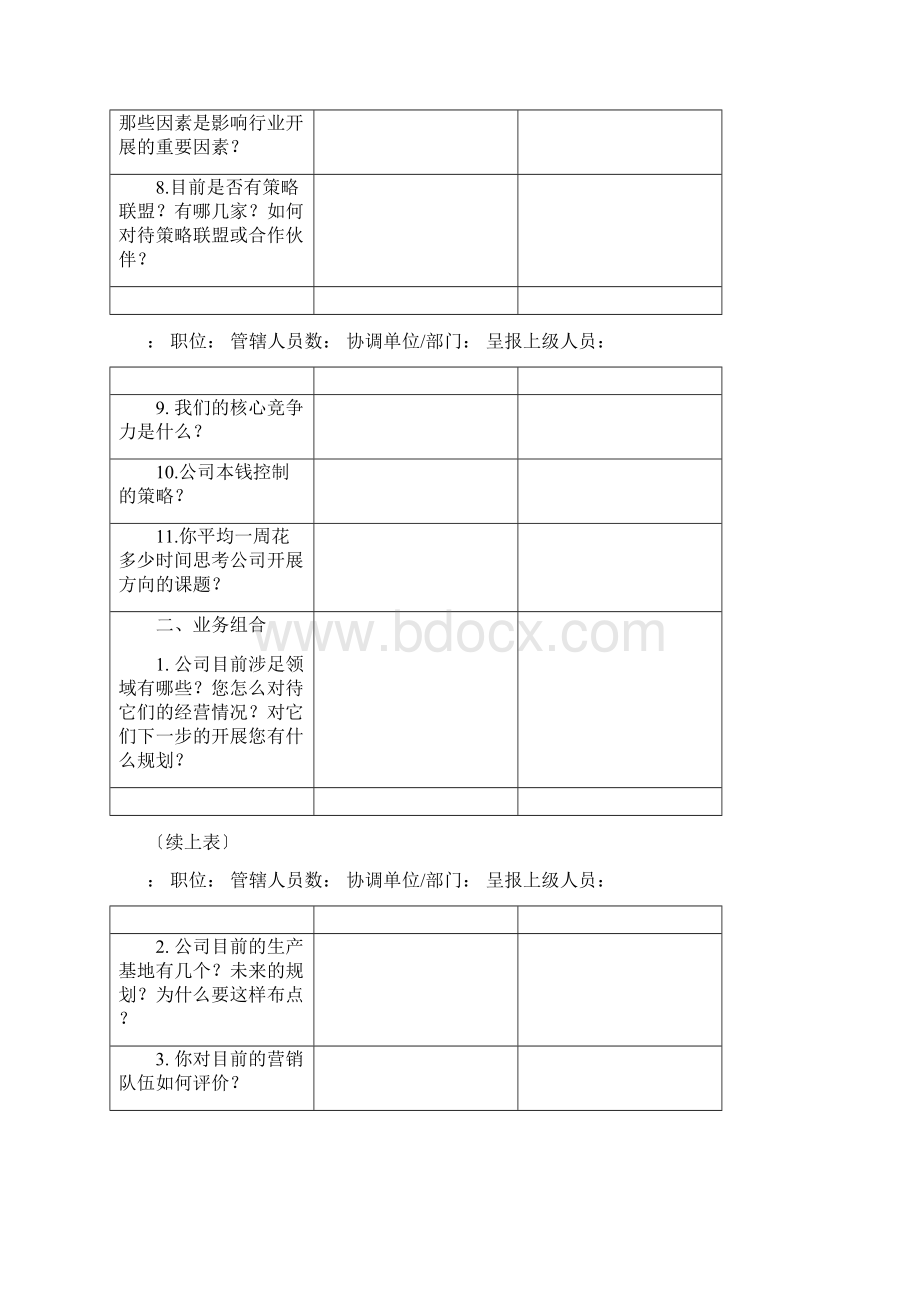 股权激励计划访谈提纲.docx_第3页