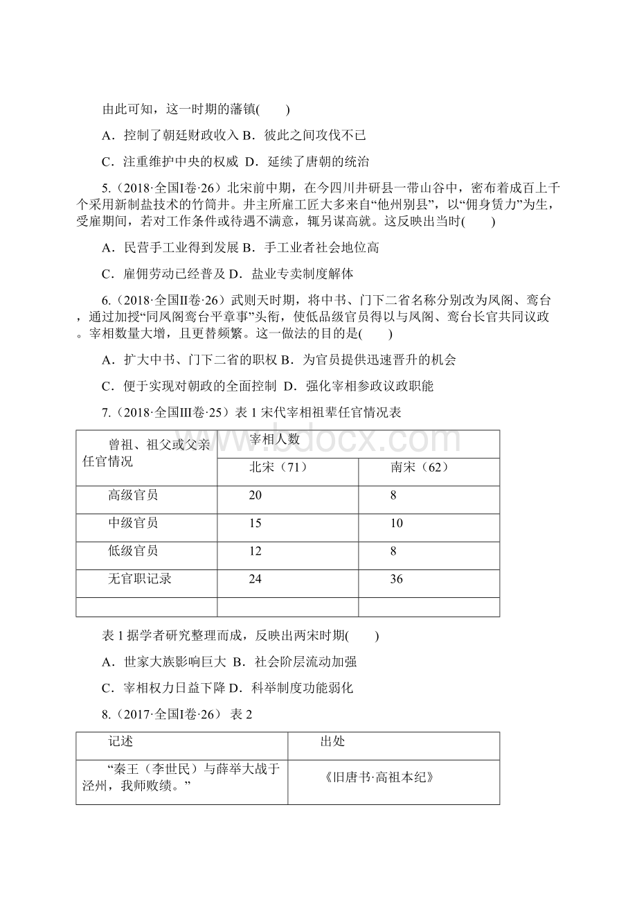 高考历史26题汇总和知识点整合.docx_第2页