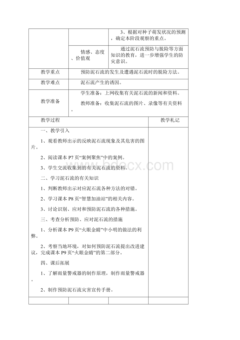 上海科技教育出版社小学六年级综合实践教案上册.docx_第3页