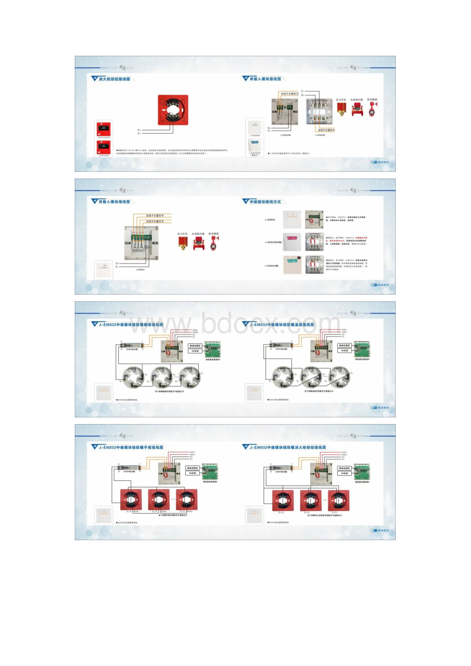 消防一站式实物全系统接线图Word文件下载.docx_第2页
