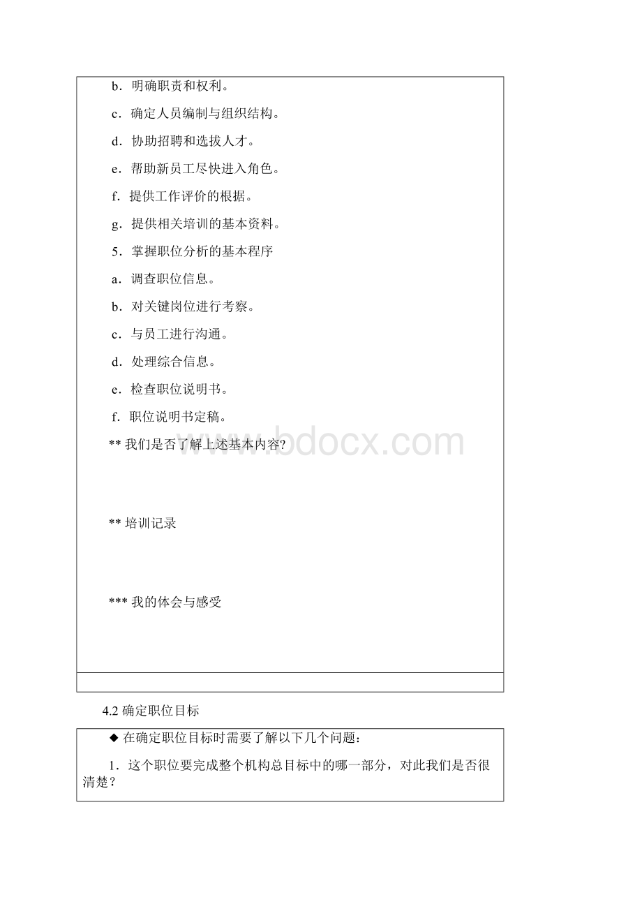 职位分析方法确定掌握撰写.docx_第2页