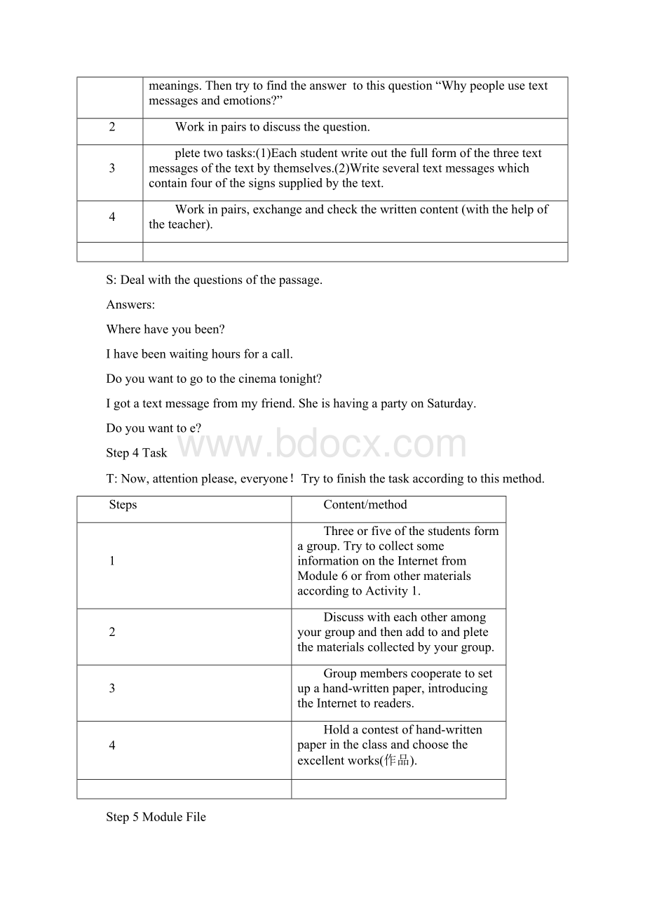 高中英语 Module 6 7th period教案 外研版必修1Word下载.docx_第3页