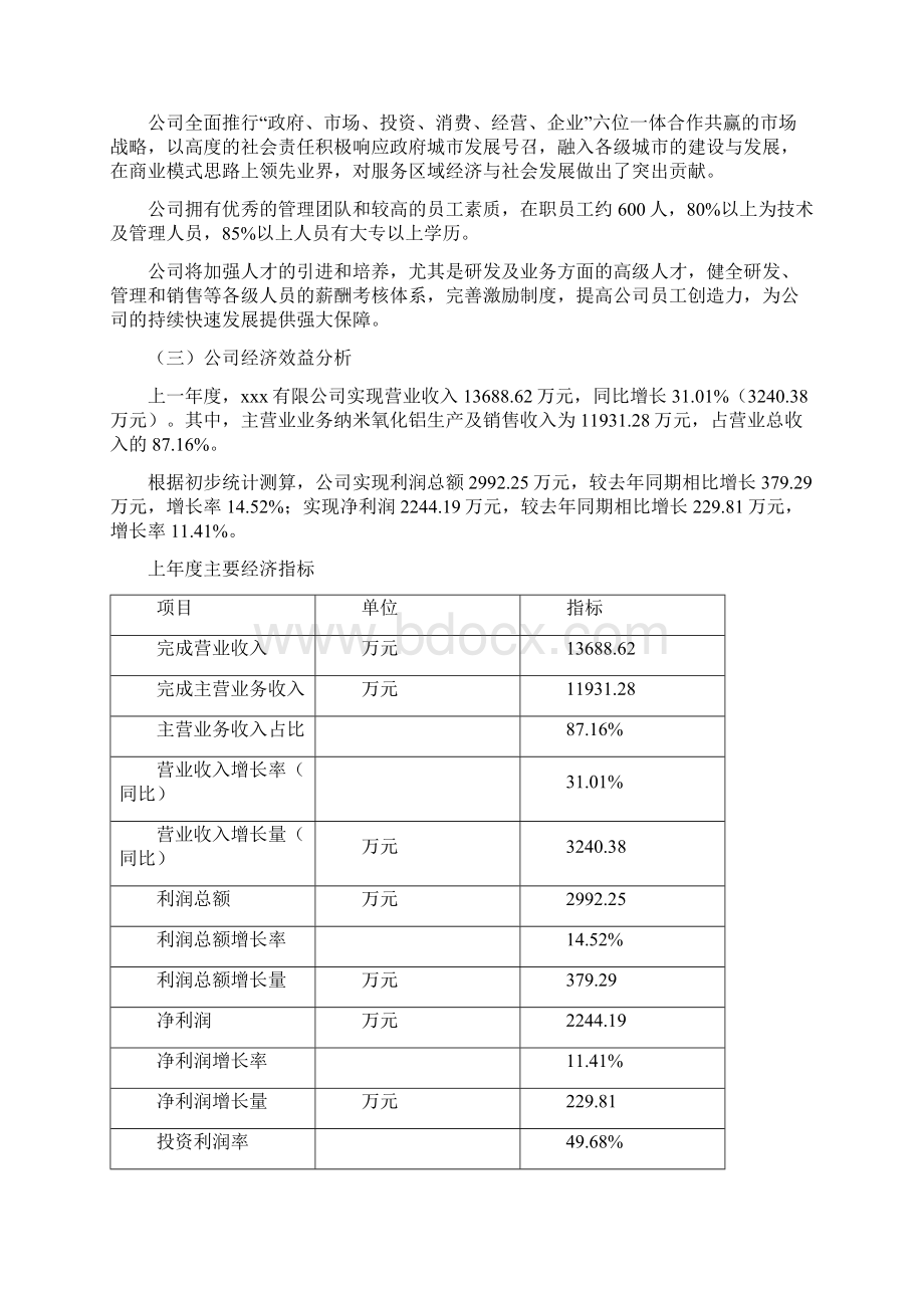 纳米氧化铝项目可行性研究报告Word文件下载.docx_第2页