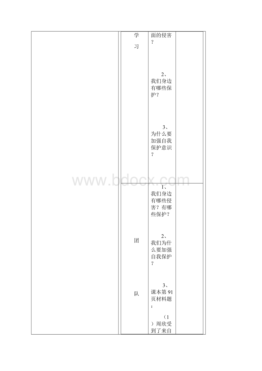 湖南省隆回县万和实验学校七年级政治上册 第九课 导学案 新人教版docWord文档下载推荐.docx_第2页