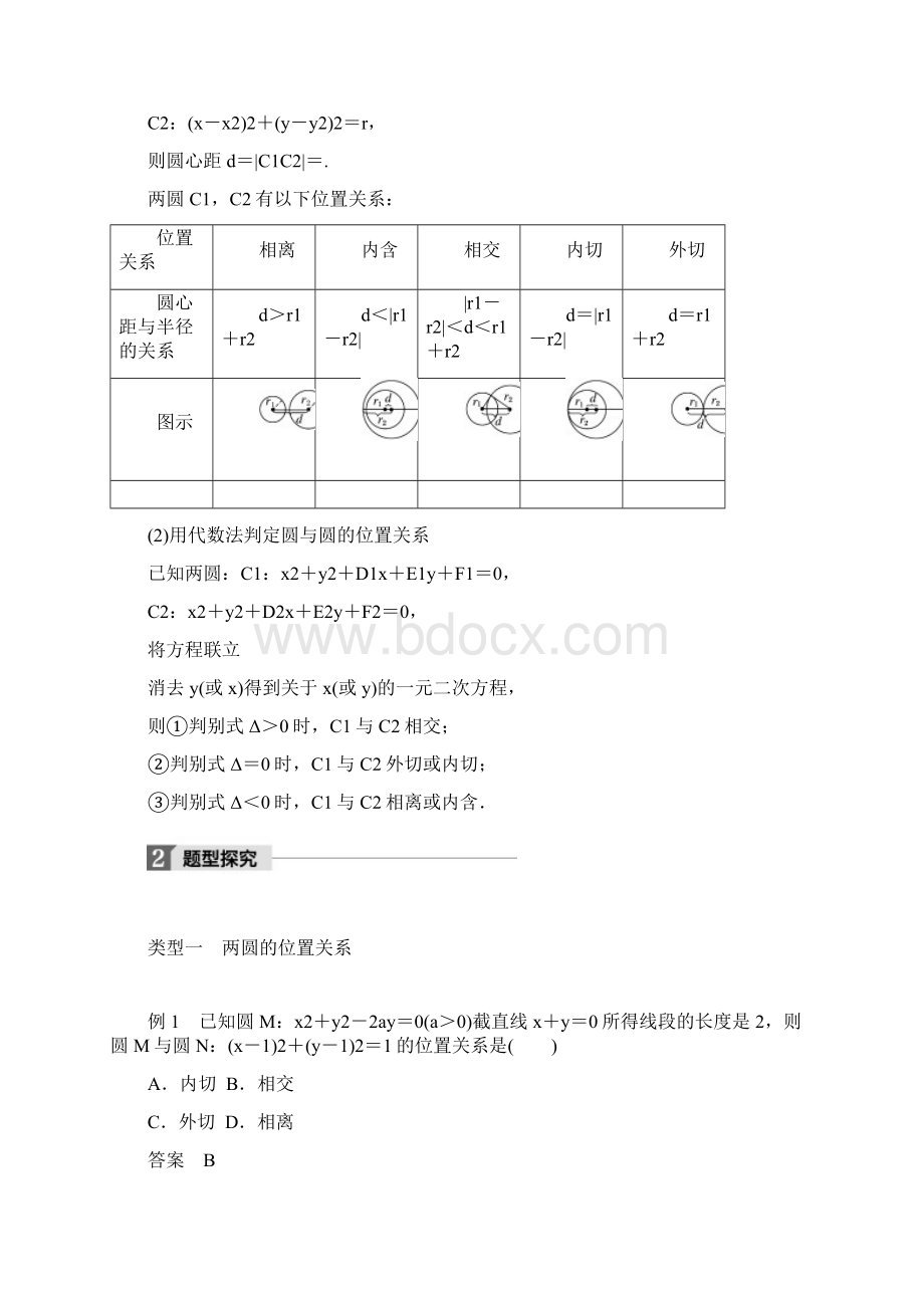 版高中数学必修二同步讲义人教A版第四章圆与方程422Word版含答案文档格式.docx_第2页