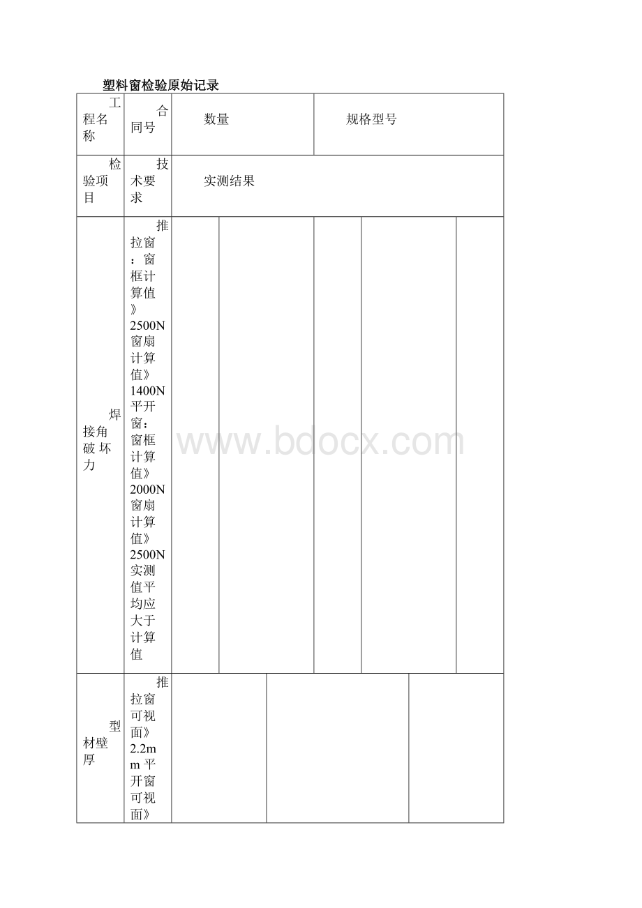 型材塑钢窗检验报告.docx_第2页