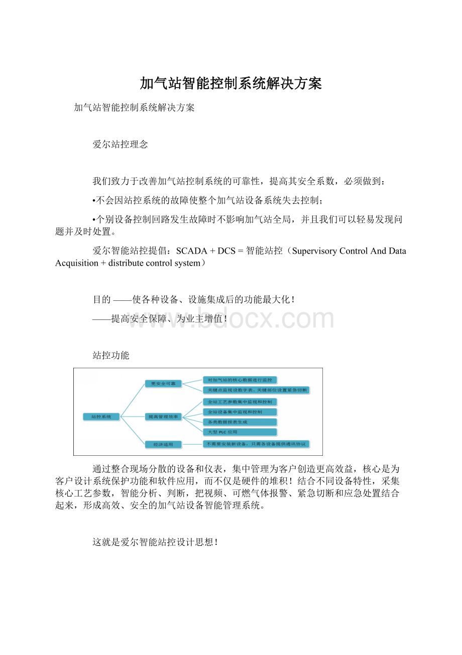 加气站智能控制系统解决方案.docx_第1页