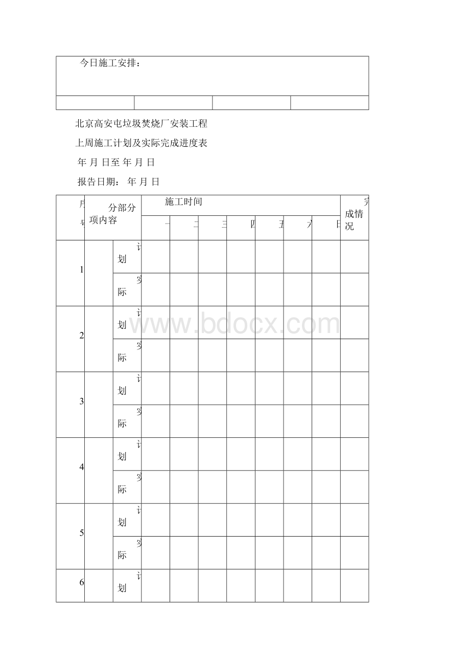 垃圾焚烧厂施工进度计划及保证措施Word下载.docx_第3页