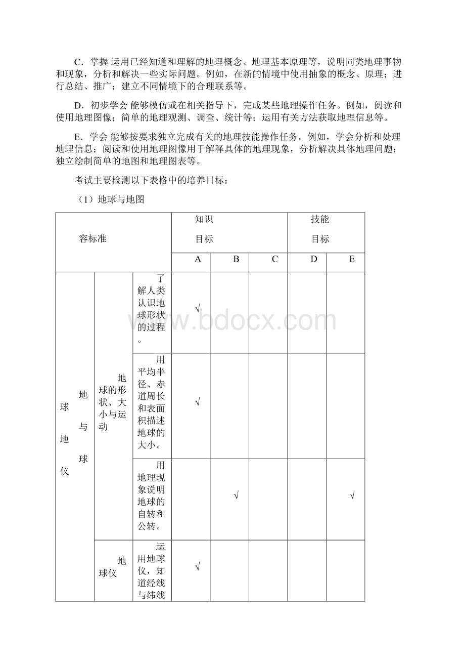 生地会考湖南省初中学业水平考试标准版Word文档下载推荐.docx_第2页