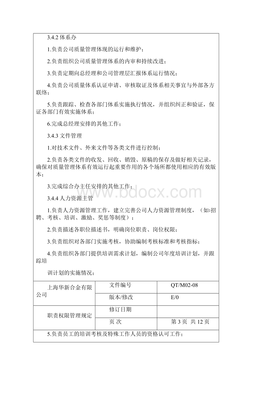 职责权限管理规定Word文档格式.docx_第3页