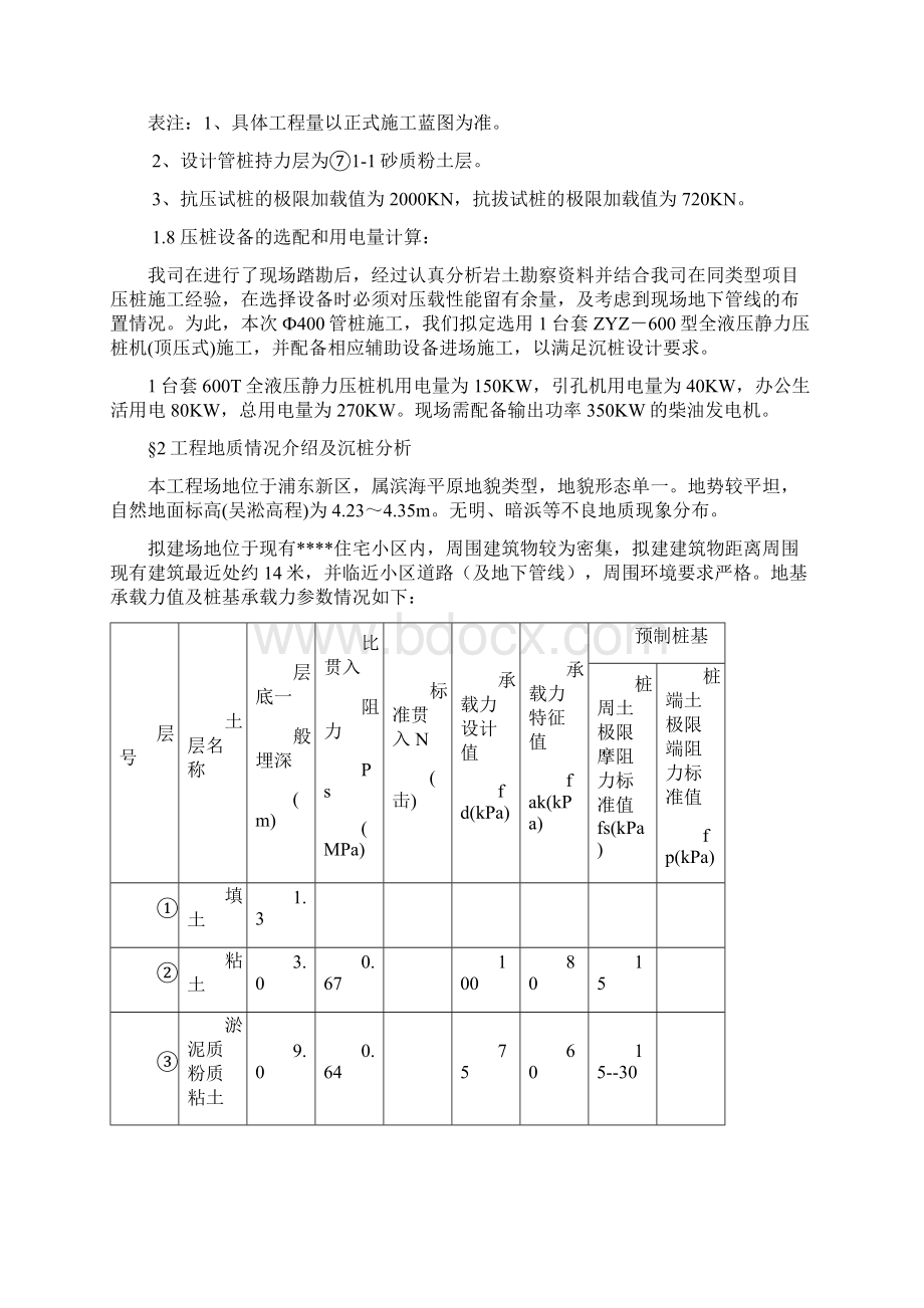 地下车库项目桩基施工方案.docx_第2页