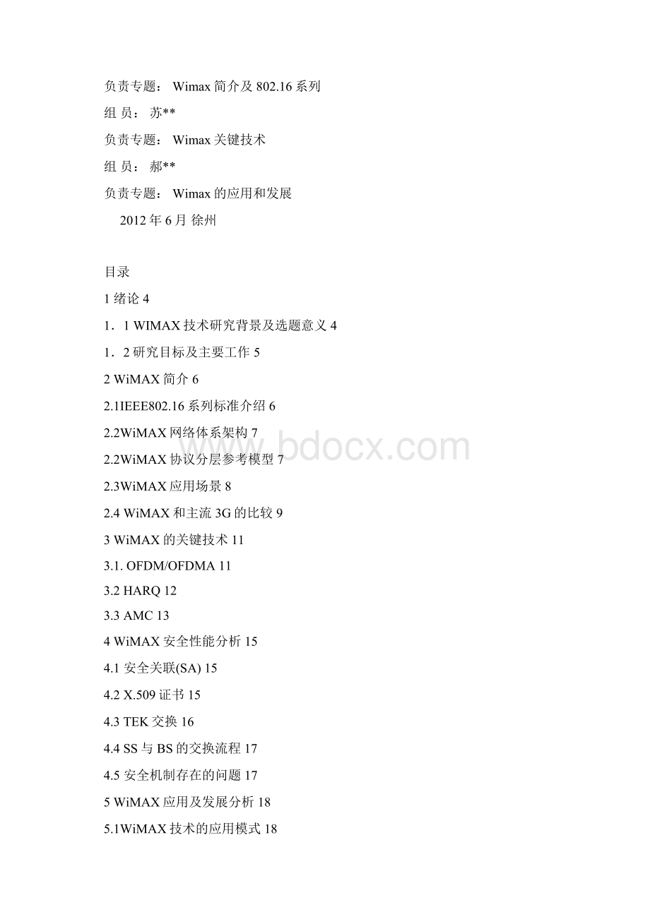 wimax网络体系结构报告文档格式.docx_第2页