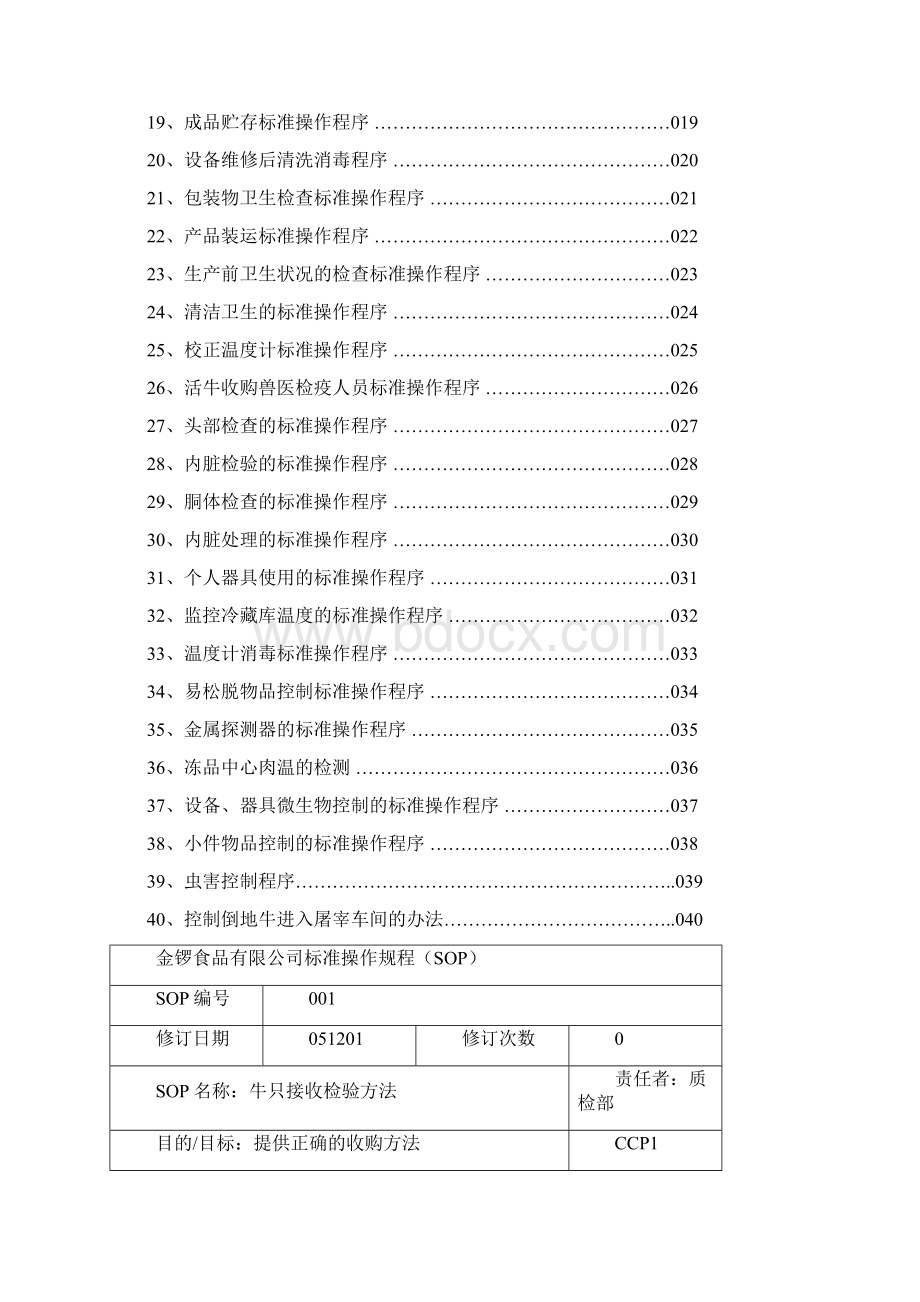 屠宰 SOP 标准操作规程SOPWord下载.docx_第2页