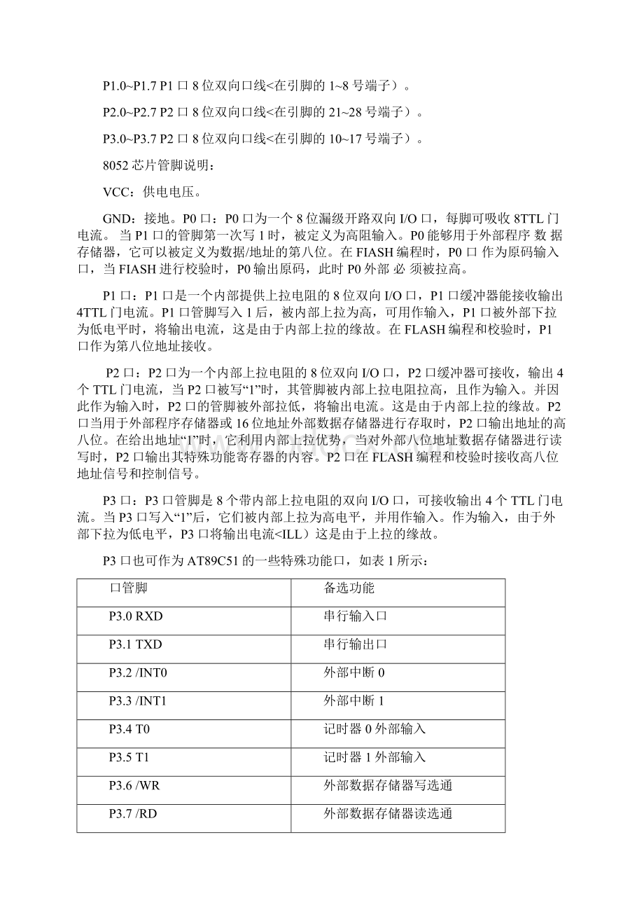 单片机电子万历课程设计方案Word文档下载推荐.docx_第2页