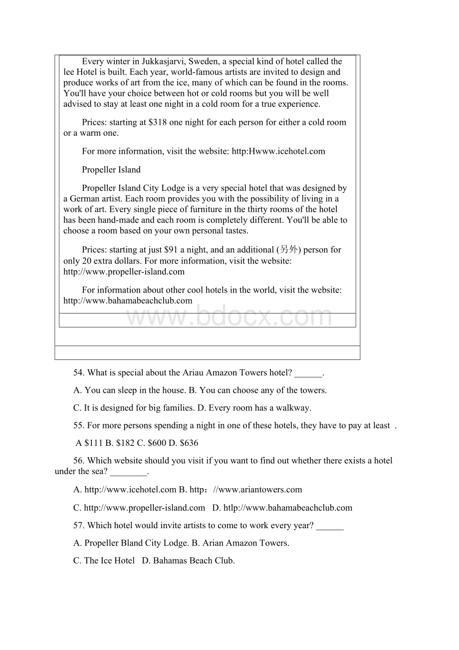 阅读理解不要忽视短文标题.docx_第3页