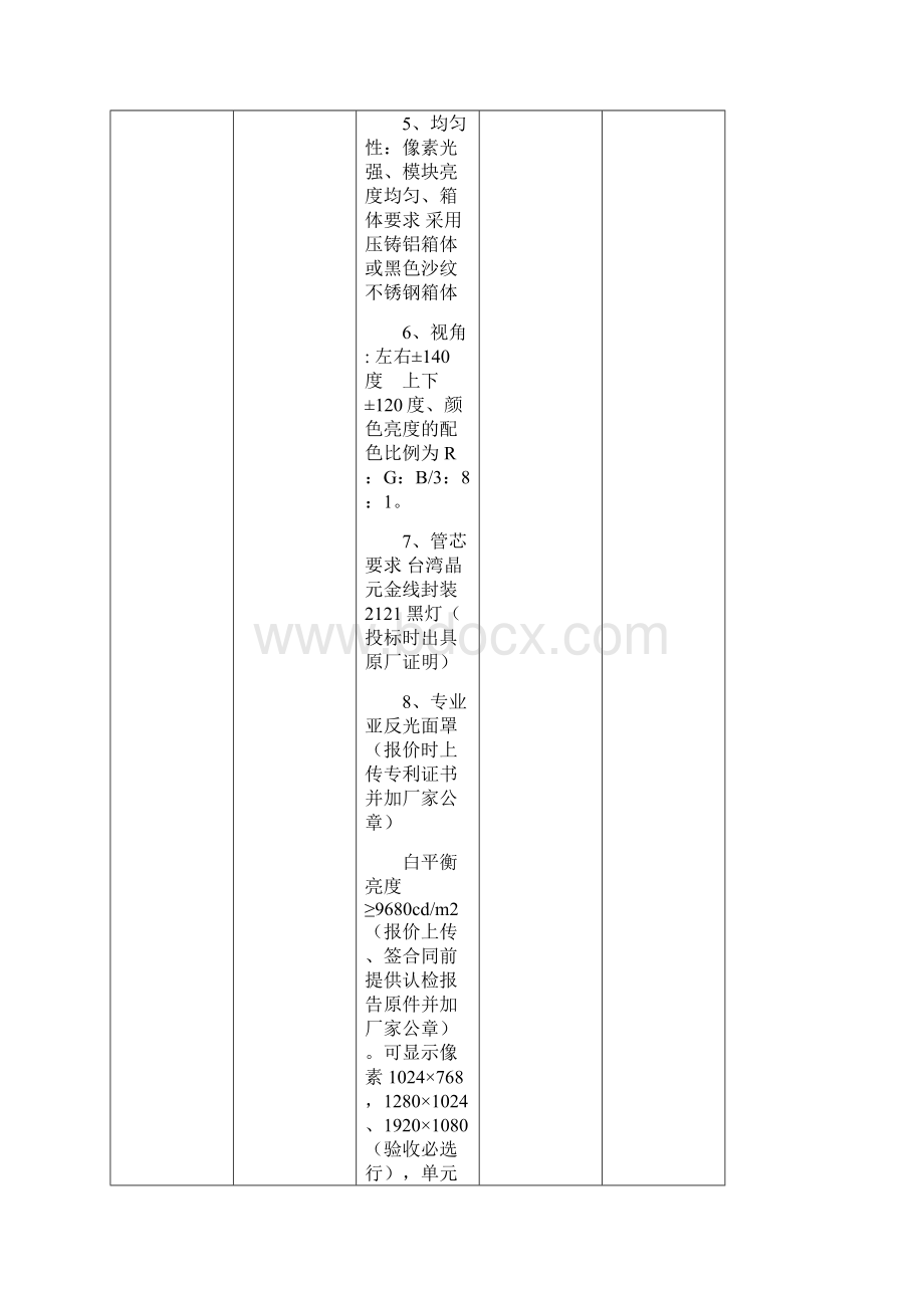 户外LED显示屏详细配置要求 doc.docx_第2页