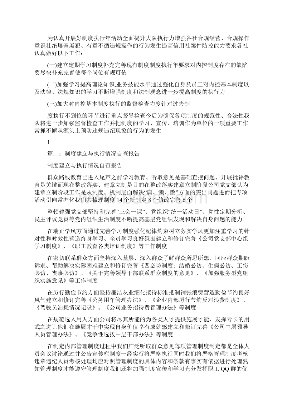 制度执行情况汇报文档格式.docx_第3页