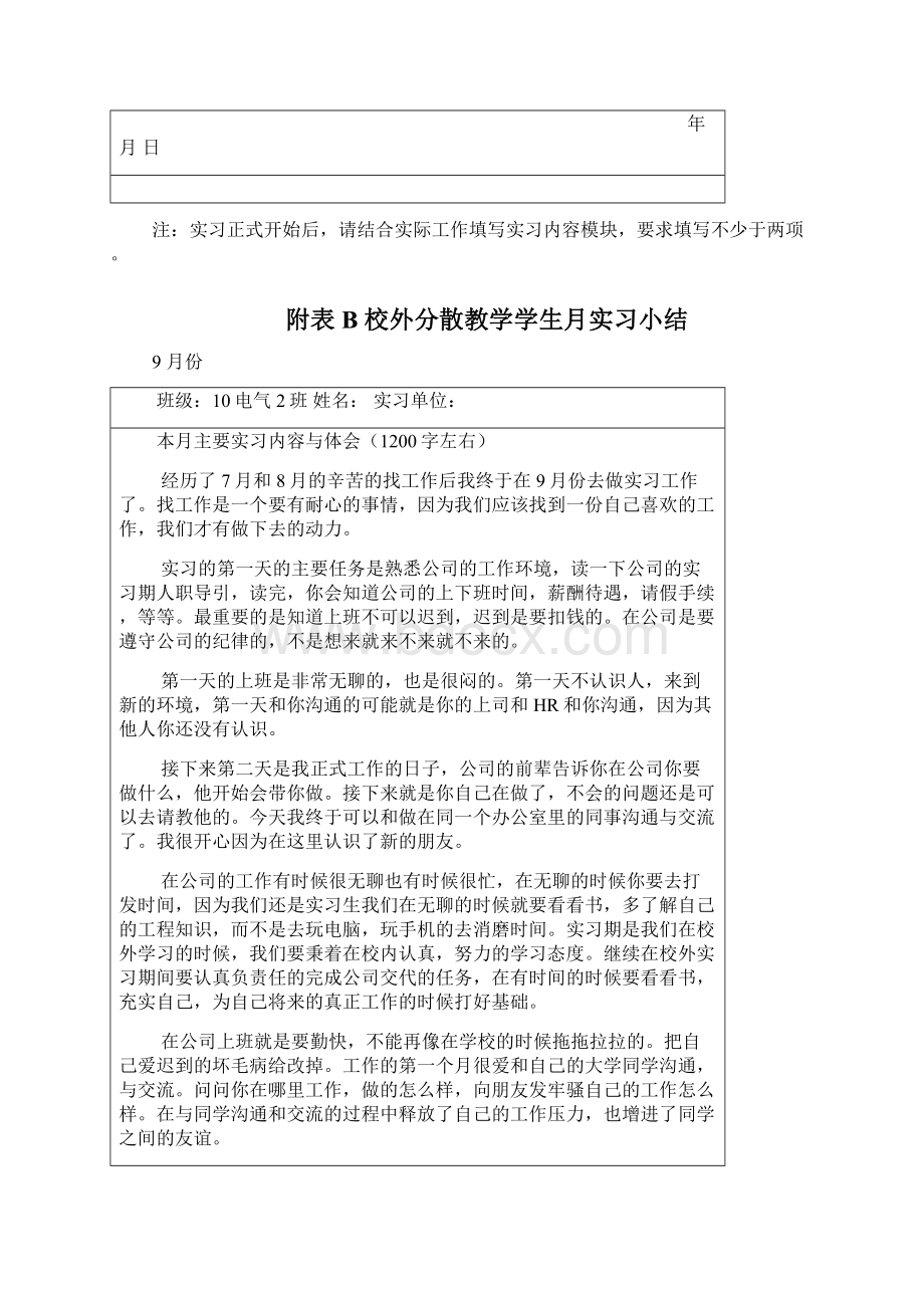 校外分散教学学生月实习小结广东工业大学华立学院学生校外分散教学电气实习报告.docx_第2页