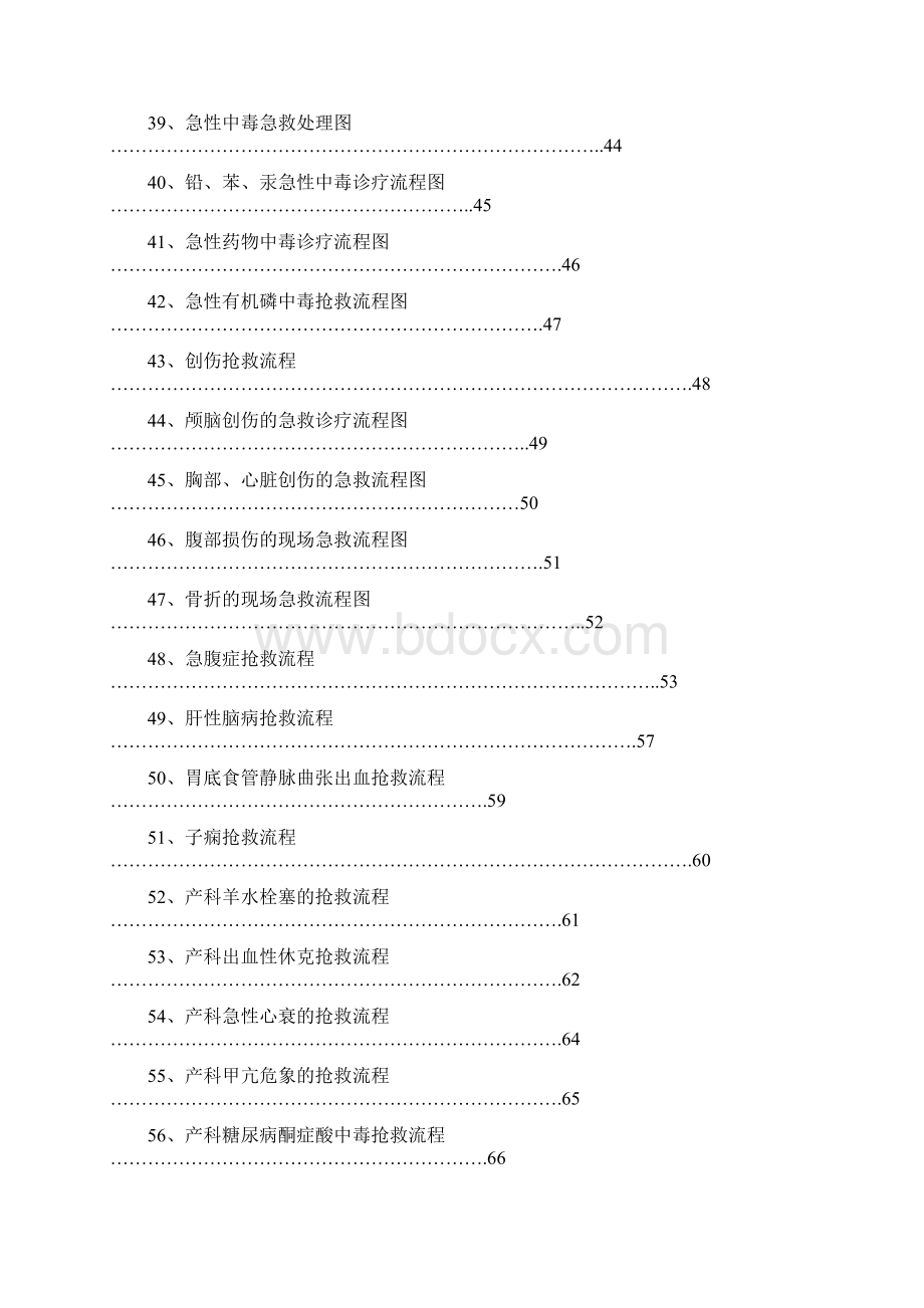 临床各科急救流程图最新Word文件下载.docx_第3页