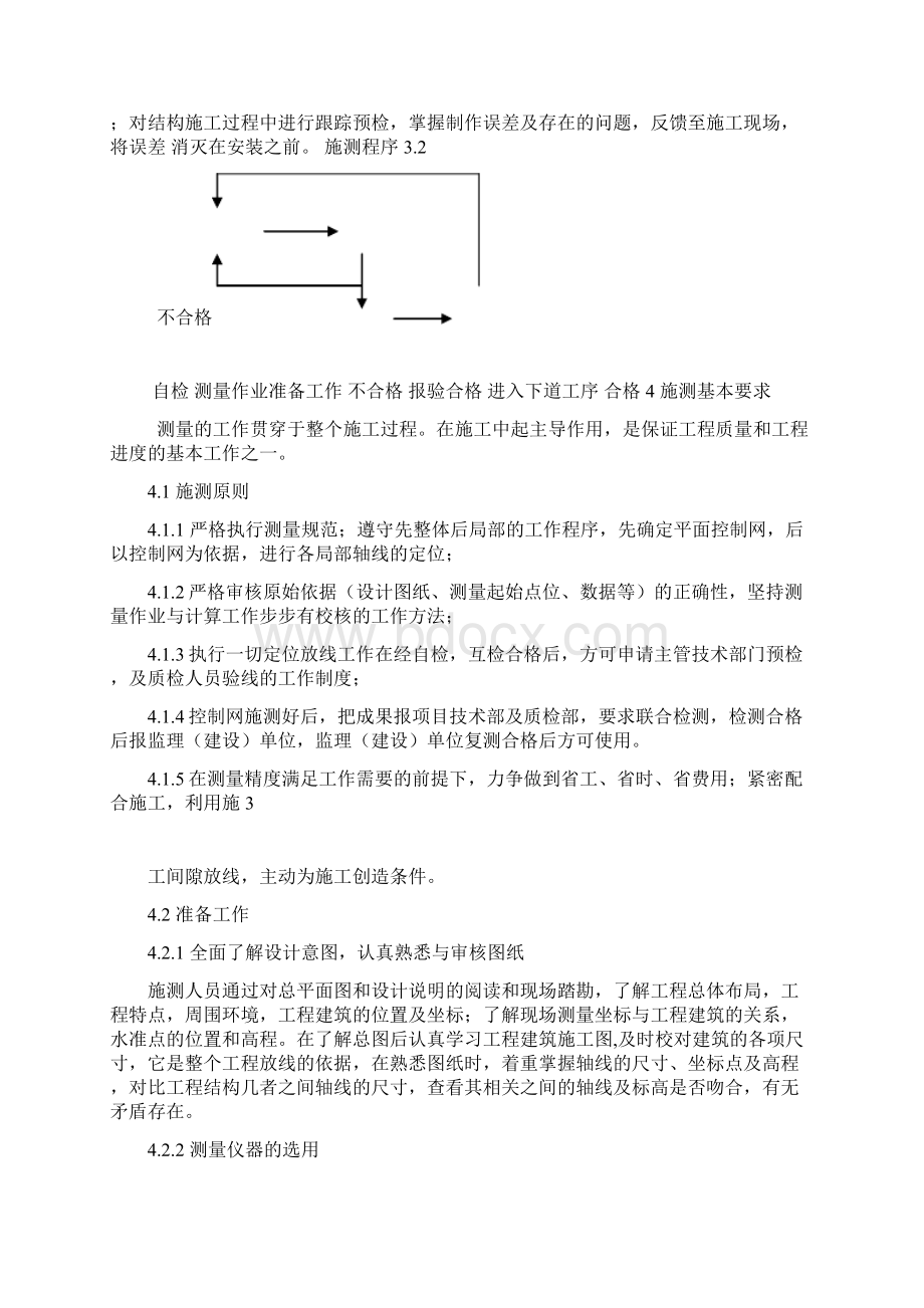 施工测量专项施工方案要点.docx_第3页