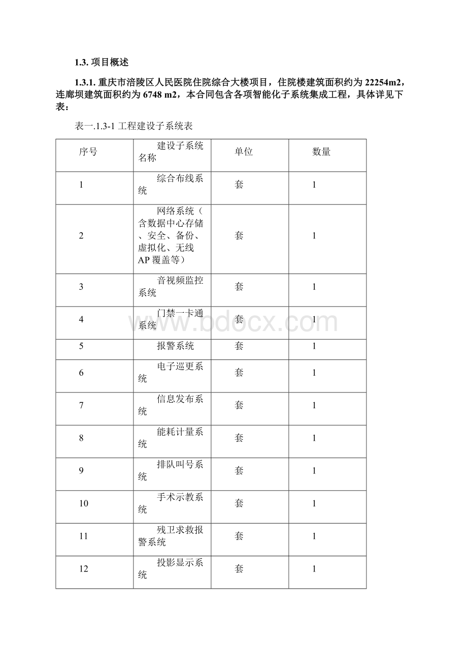 重庆市涪陵区人民医院住院综合大楼项目Word文件下载.docx_第2页