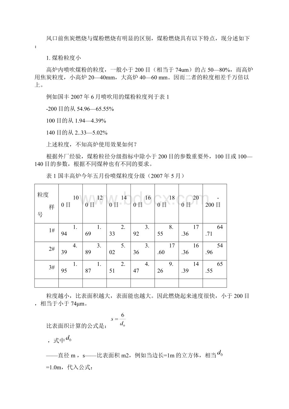 炉缸工作与煤粉燃烧.docx_第2页