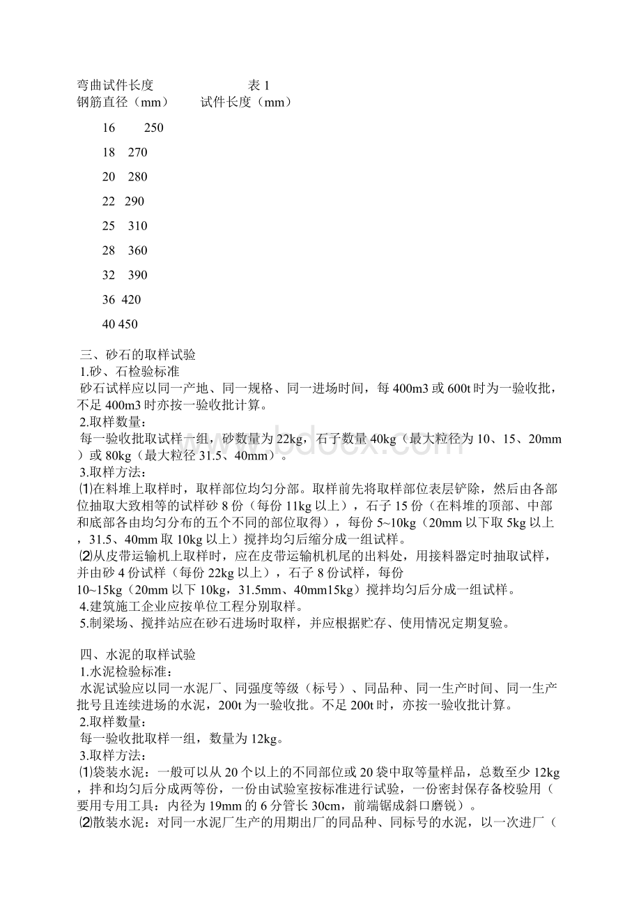 主要原材料检验标准与取样方法细则.docx_第3页