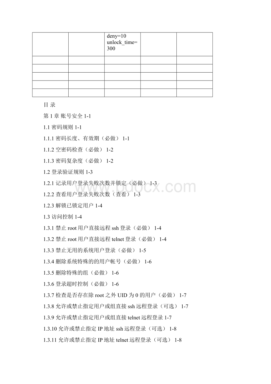 OS009Redhat5安全加固v102Word文档格式.docx_第3页