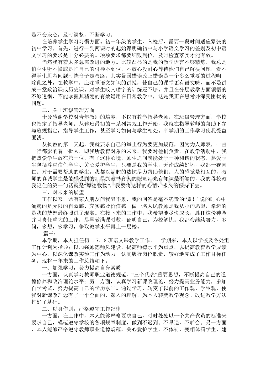 九年级语文教师个人工作总结.docx_第3页