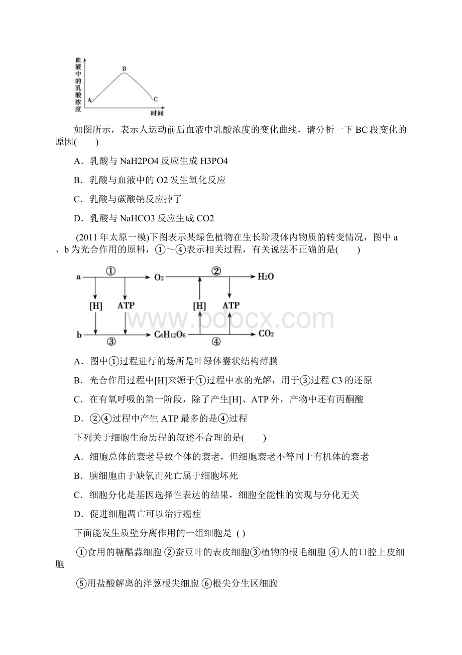 届高三生物二轮必修模块典题精练70Word文件下载.docx_第2页