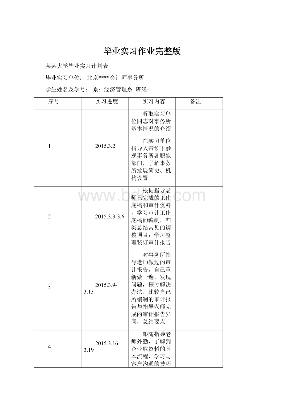 毕业实习作业完整版.docx_第1页