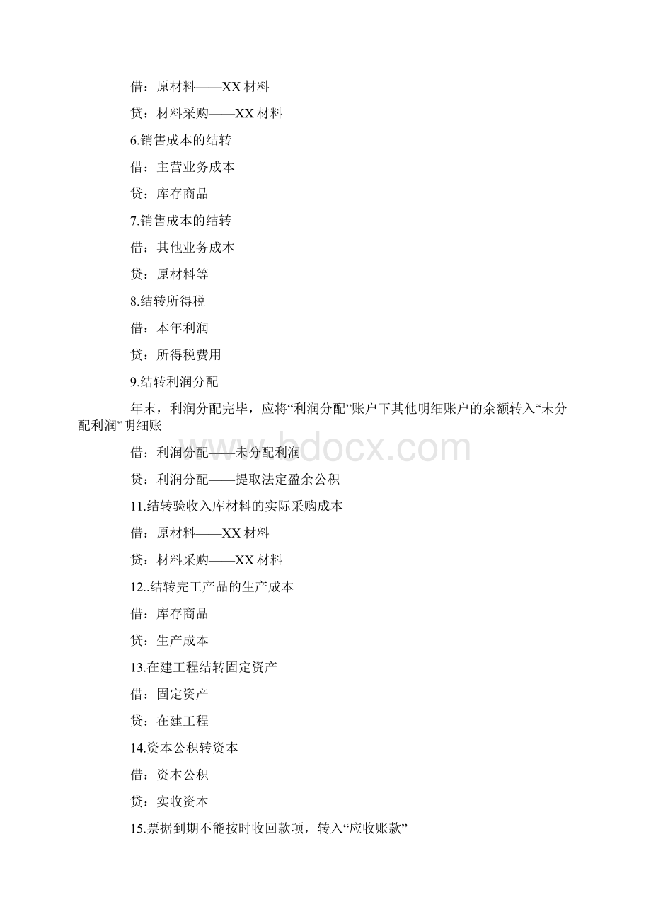 税务罚款会计分录结转进项税会计分录Word格式文档下载.docx_第2页