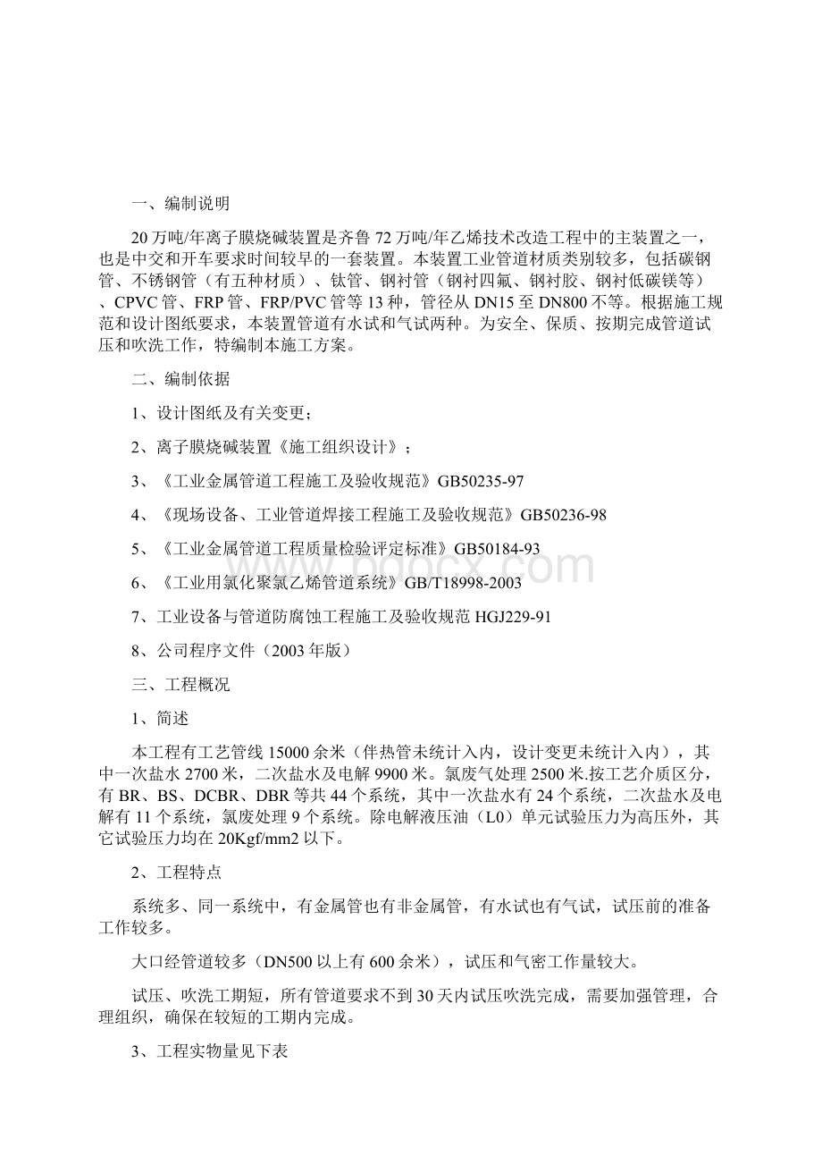 管道试压吹洗施工方案文档格式.docx_第2页