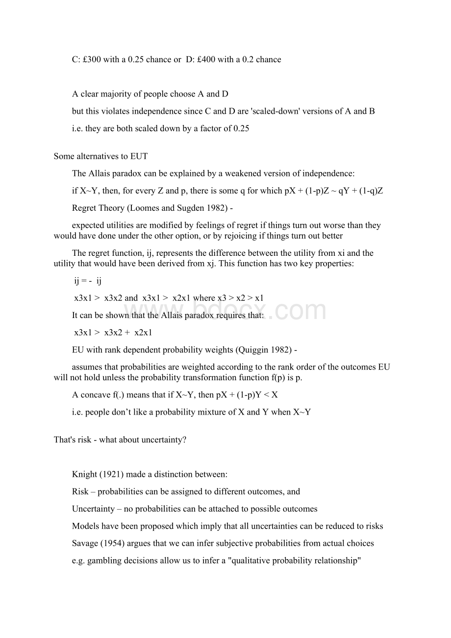 Expected utility theory and the real worldWord文档下载推荐.docx_第2页