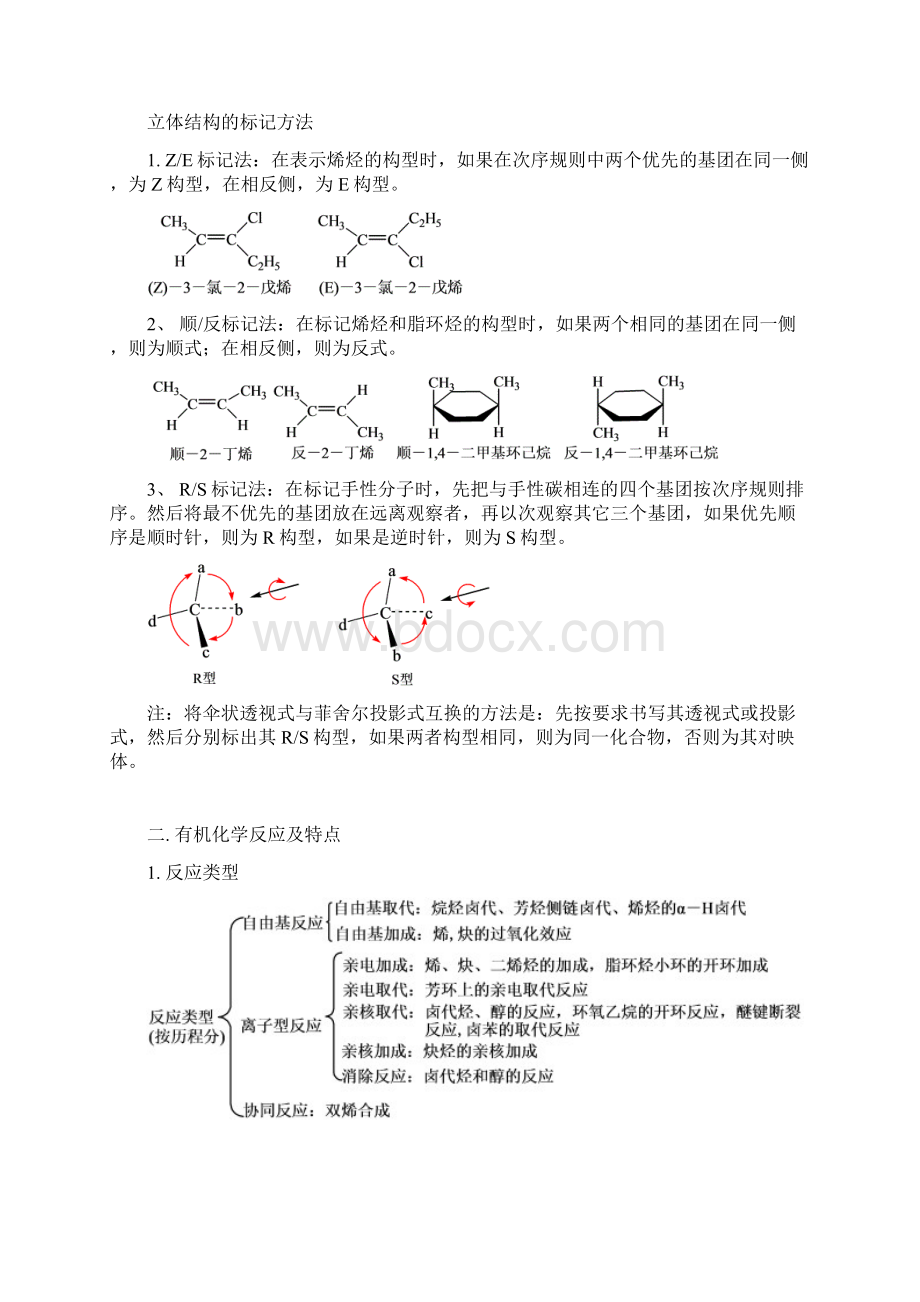 医学有机化学复习重点总结各种知识点鉴别命名.docx_第2页