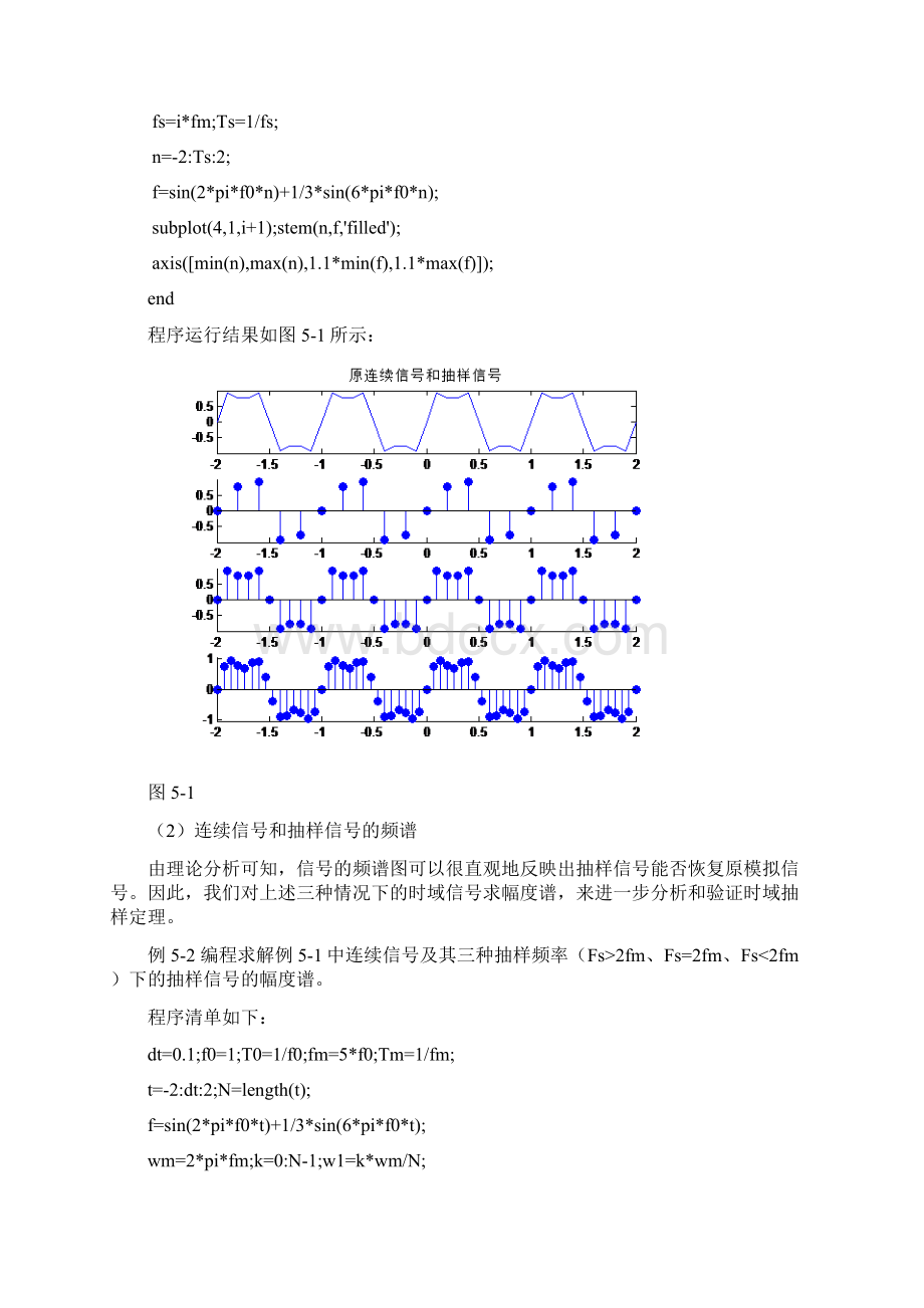 数字信号处理实验作业剖析doc.docx_第2页